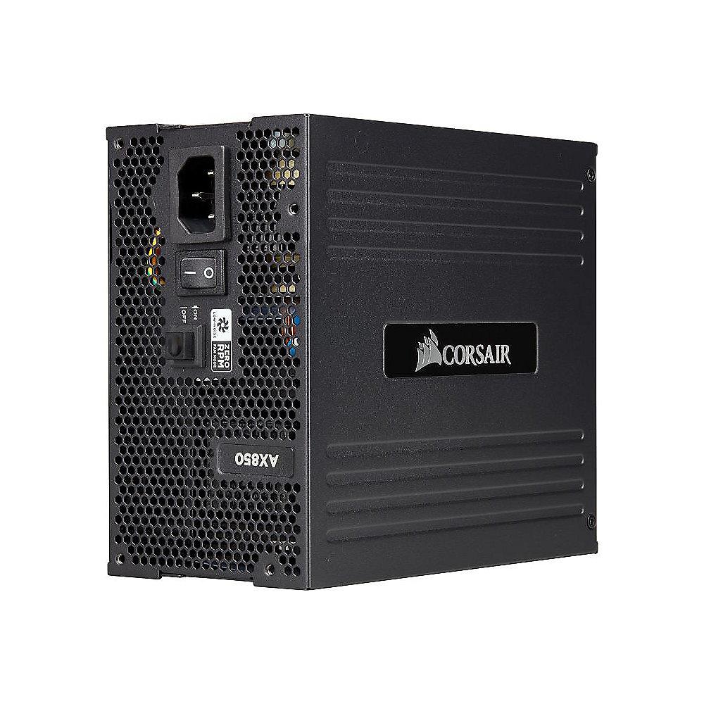 Corsair AX850 ATX 2.4 aktiv PFC Netzteil 80  Titanium 135mm Lüfter