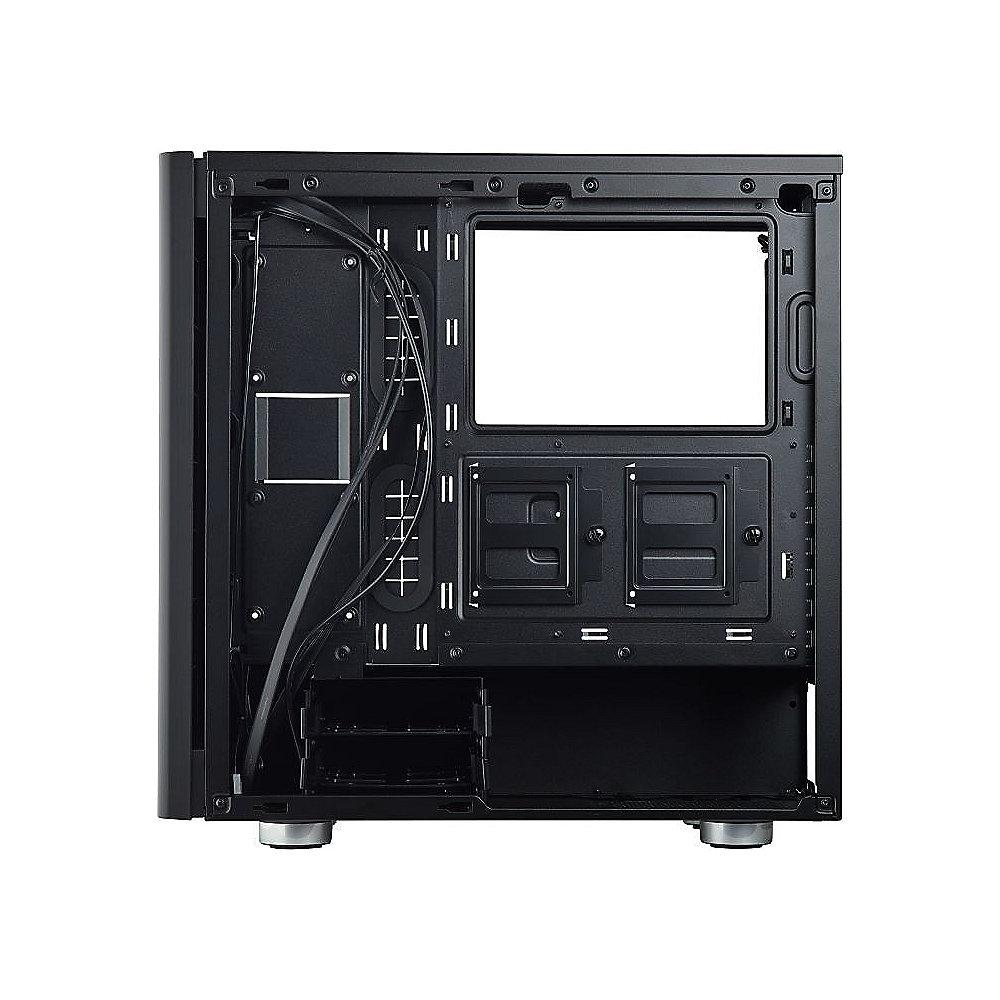 Corsair Carbide 275R Black Midi Tower Gaming Gehäuse, mit Acryl Seitenfenster