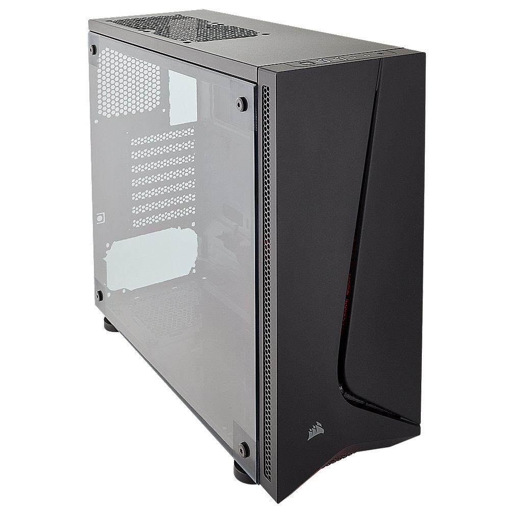 Corsair Carbide SPEC-05 Midi Tower Gaming Gehäuse, mit Seitenfenster, schwarz