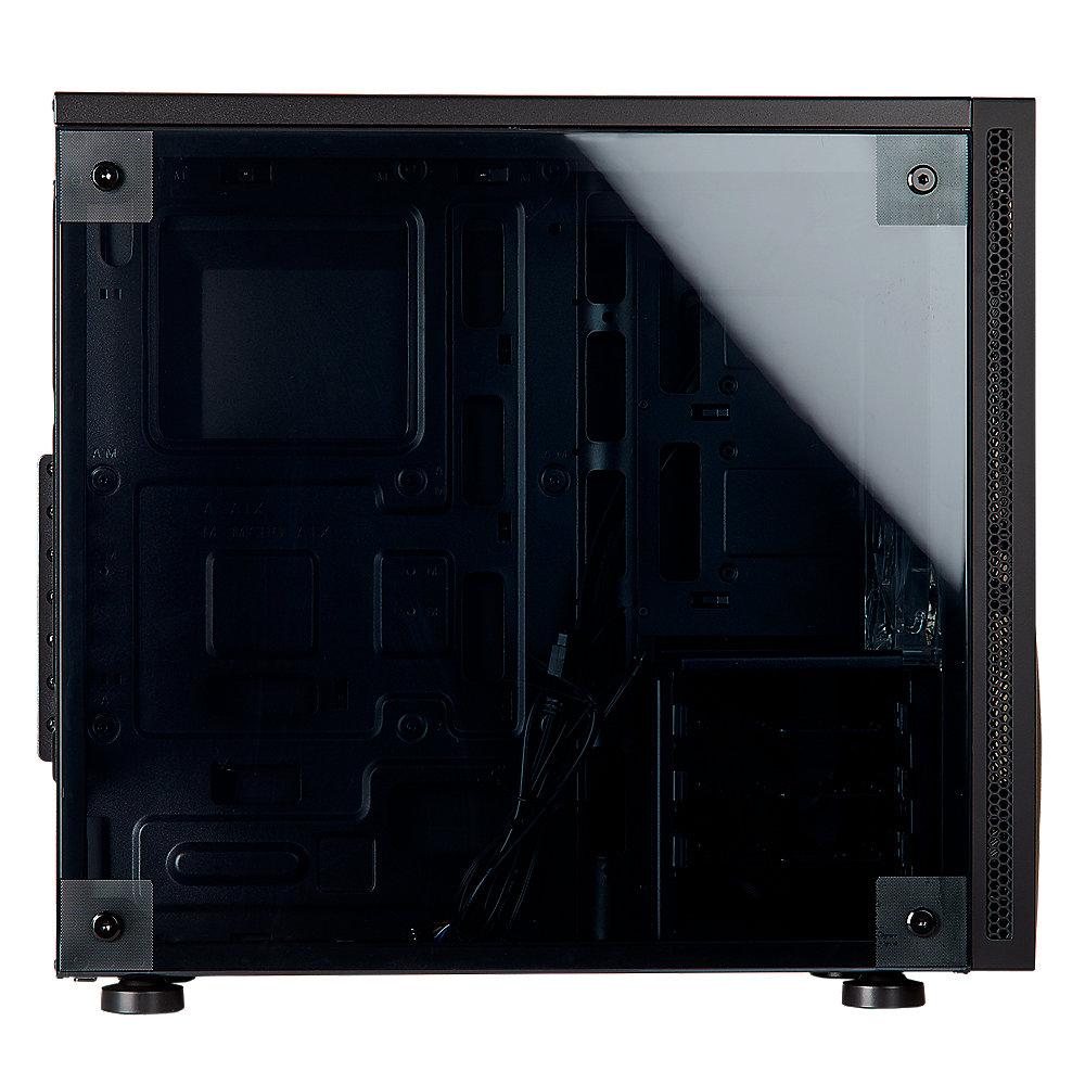 Corsair Carbide SPEC-05 Midi Tower Gaming Gehäuse, mit Seitenfenster, schwarz