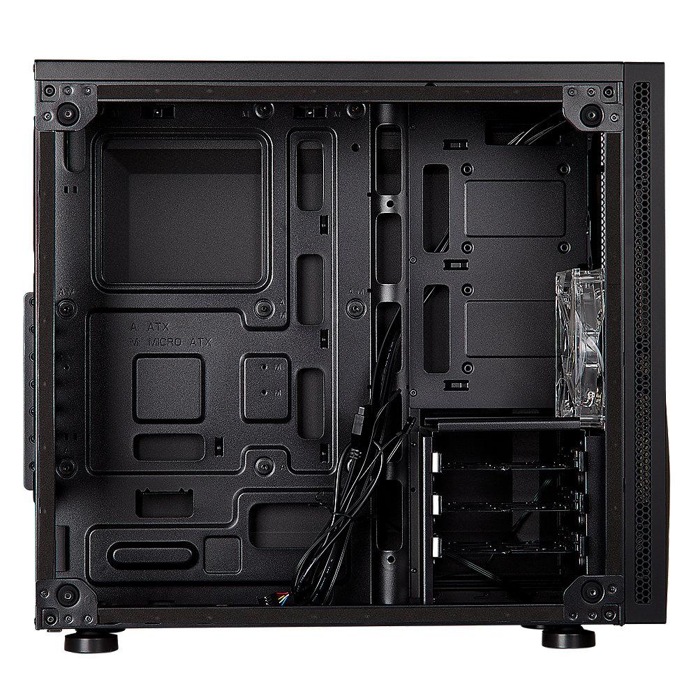 Corsair Carbide SPEC-05 Midi Tower Gaming Gehäuse, mit Seitenfenster, schwarz