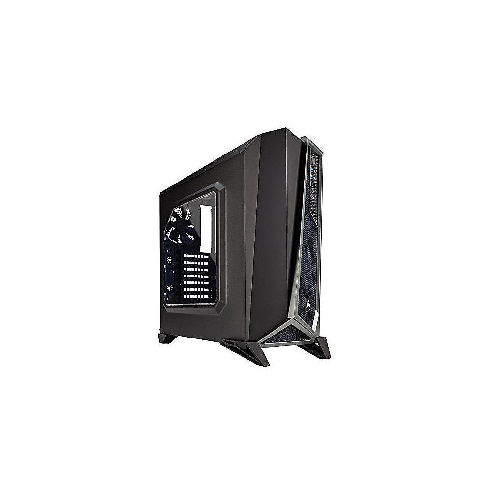 Corsair Carbide SPEC-ALPHA Schwarz/Silber Midi Tower Gaming Gehäuse m. Fenster, Corsair, Carbide, SPEC-ALPHA, Schwarz/Silber, Midi, Tower, Gaming, Gehäuse, m., Fenster