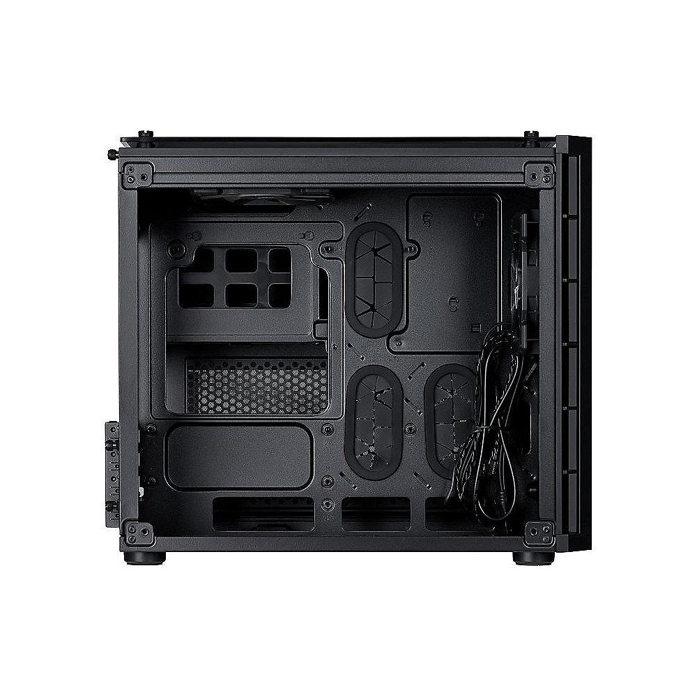 Corsair Crystal 280X Black Midi Tower ATX Gehäuse mit gehärtetem Glas, Corsair, Crystal, 280X, Black, Midi, Tower, ATX, Gehäuse, gehärtetem, Glas