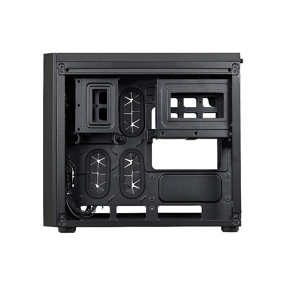 Corsair Crystal 280X Black Midi Tower ATX Gehäuse mit gehärtetem Glas, Corsair, Crystal, 280X, Black, Midi, Tower, ATX, Gehäuse, gehärtetem, Glas