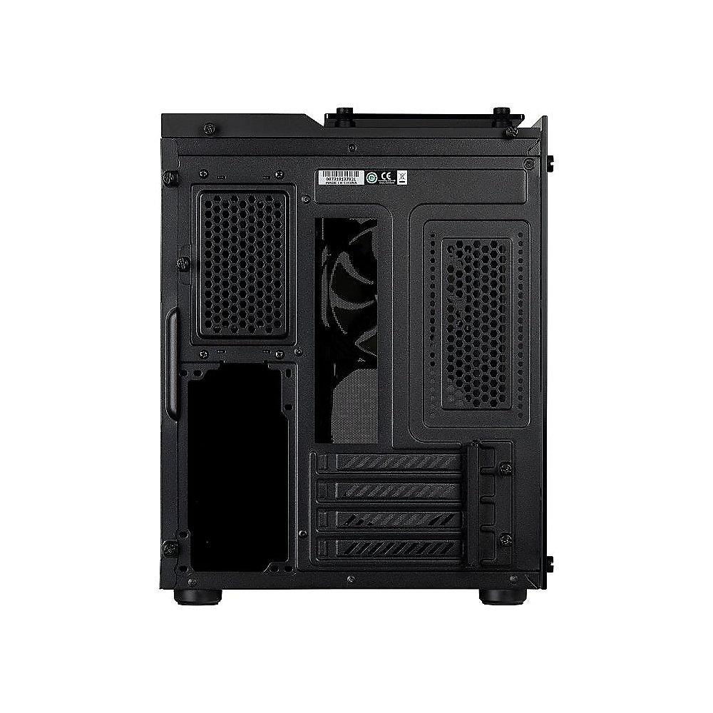 Corsair Crystal 280X Black Midi Tower ATX Gehäuse mit gehärtetem Glas, Corsair, Crystal, 280X, Black, Midi, Tower, ATX, Gehäuse, gehärtetem, Glas