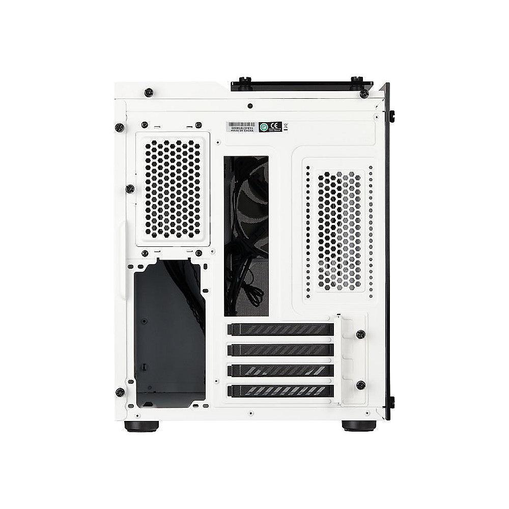 Corsair Crystal 280X White RGB Midi Tower ATX Gehäuse mit gehärtetem Glas