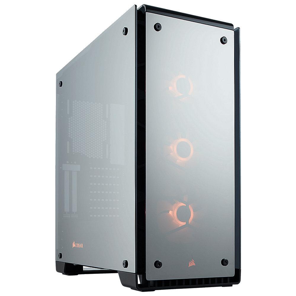 Corsair Crystal 570X RGB Mirror Black Midi Tower ATX Gehäuse mit gehärtetem Glas, Corsair, Crystal, 570X, RGB, Mirror, Black, Midi, Tower, ATX, Gehäuse, gehärtetem, Glas