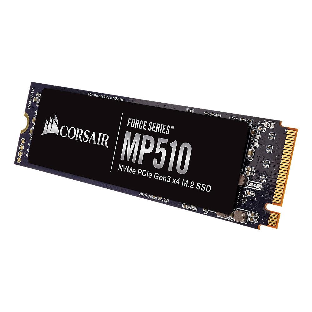 Corsair Force Series MP510 SSD 960GB MLC M.2 2280 PCIe NVMe 3.0 x4, Corsair, Force, Series, MP510, SSD, 960GB, MLC, M.2, 2280, PCIe, NVMe, 3.0, x4