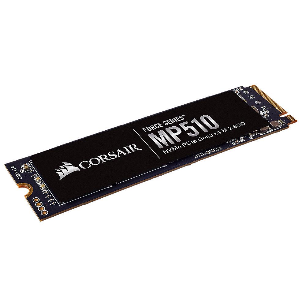 Corsair Force Series MP510 SSD 960GB MLC M.2 2280 PCIe NVMe 3.0 x4, Corsair, Force, Series, MP510, SSD, 960GB, MLC, M.2, 2280, PCIe, NVMe, 3.0, x4