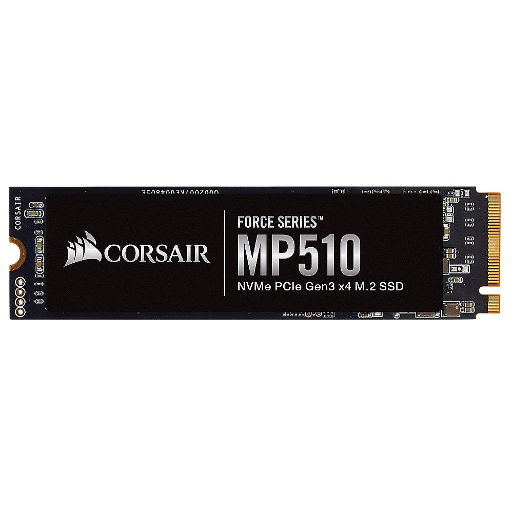 Corsair Force Series MP510 SSD 960GB MLC M.2 2280 PCIe NVMe 3.0 x4, Corsair, Force, Series, MP510, SSD, 960GB, MLC, M.2, 2280, PCIe, NVMe, 3.0, x4