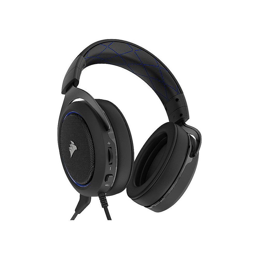 Corsair Gaming HS50 Stereo Gaming Headset schwarz/blau