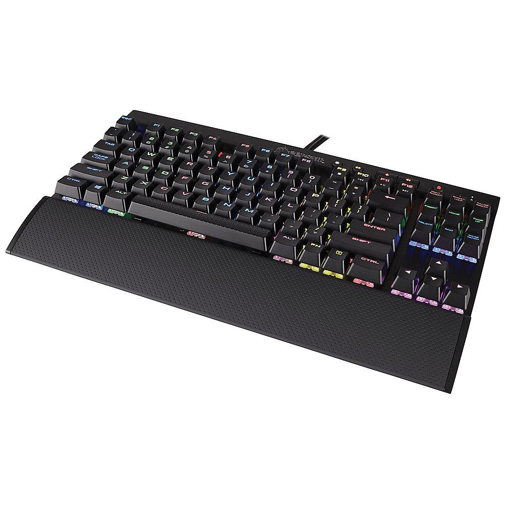 Corsair Gaming K65 RGB LED Rapidfire mechanische Tastatur Cherry MX Speed RGB, Corsair, Gaming, K65, RGB, LED, Rapidfire, mechanische, Tastatur, Cherry, MX, Speed, RGB