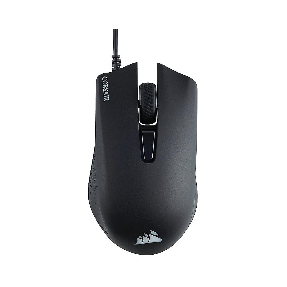 Corsair Optische Gaming Maus HARPOON RGB 6000 dpi USB schwarz