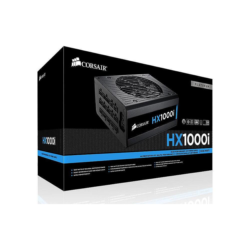 Corsair Professional Series HX1000i ATX 2.4 Netzteil 80  Platinum 140mm Lüfter