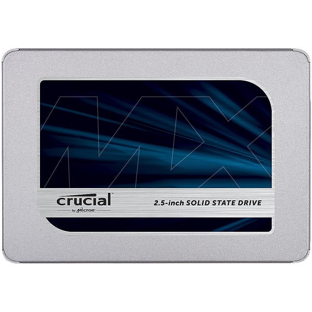 Crucial MX500 SSD 250GB 2.5zoll Micron 3D TLC SATA600 - 7mm