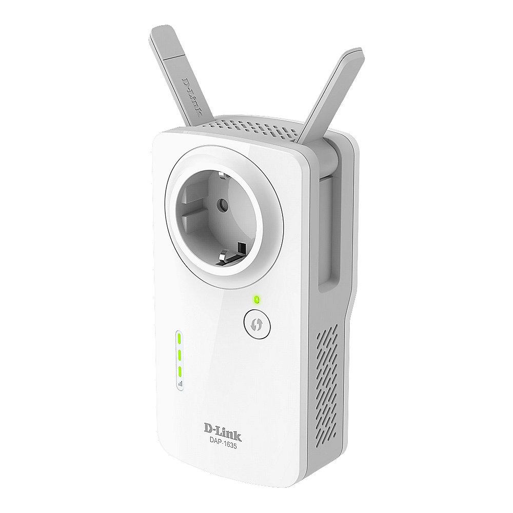 D-Link DAP-1635 WLAN AC1200 Range Extender / Repeater Schutzkontakt