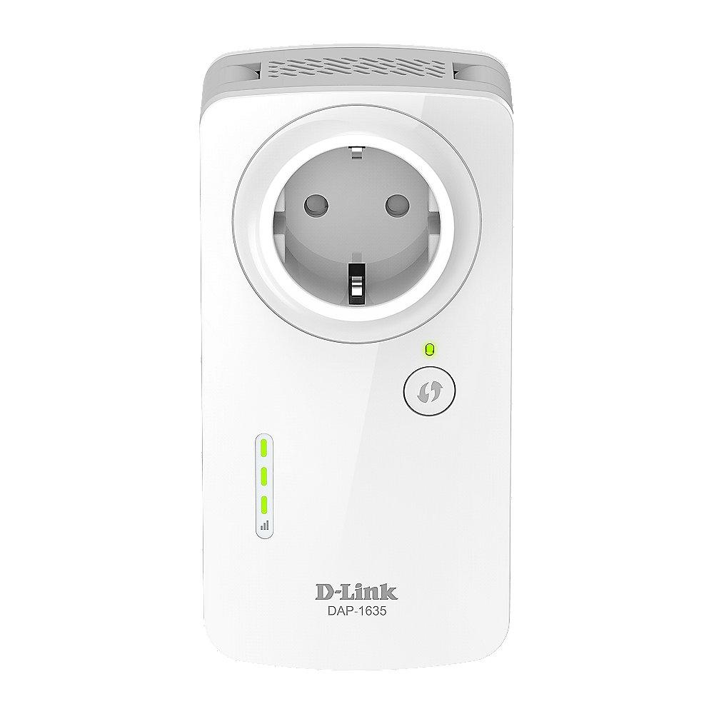 D-Link DAP-1635 WLAN AC1200 Range Extender / Repeater Schutzkontakt