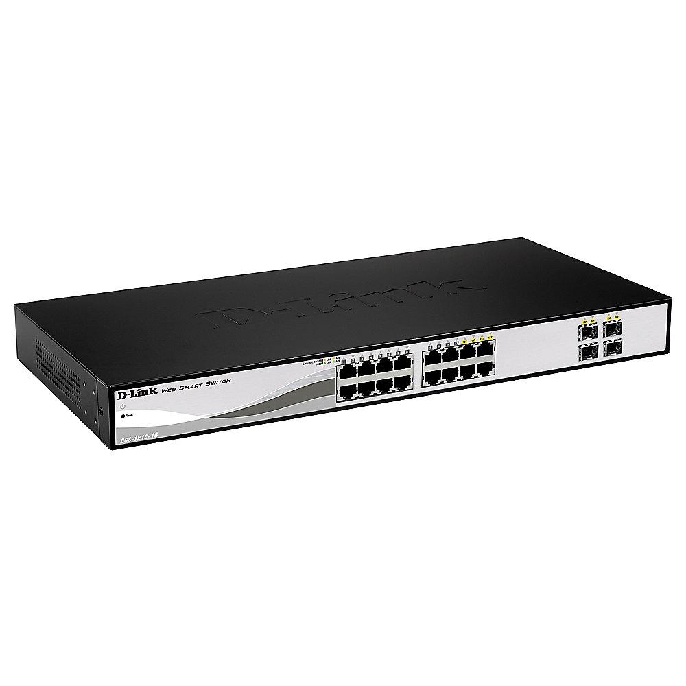 D-Link DGS-1210-16 16x Gigabit Switch (4x Mini GBIC)