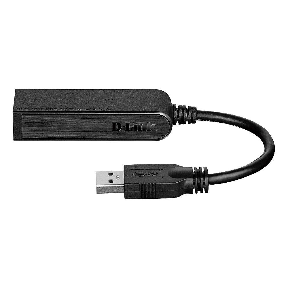 D-Link DUB-1312 USB 3.0 1-Port HUB mit Gigabit Ethernet Adapter