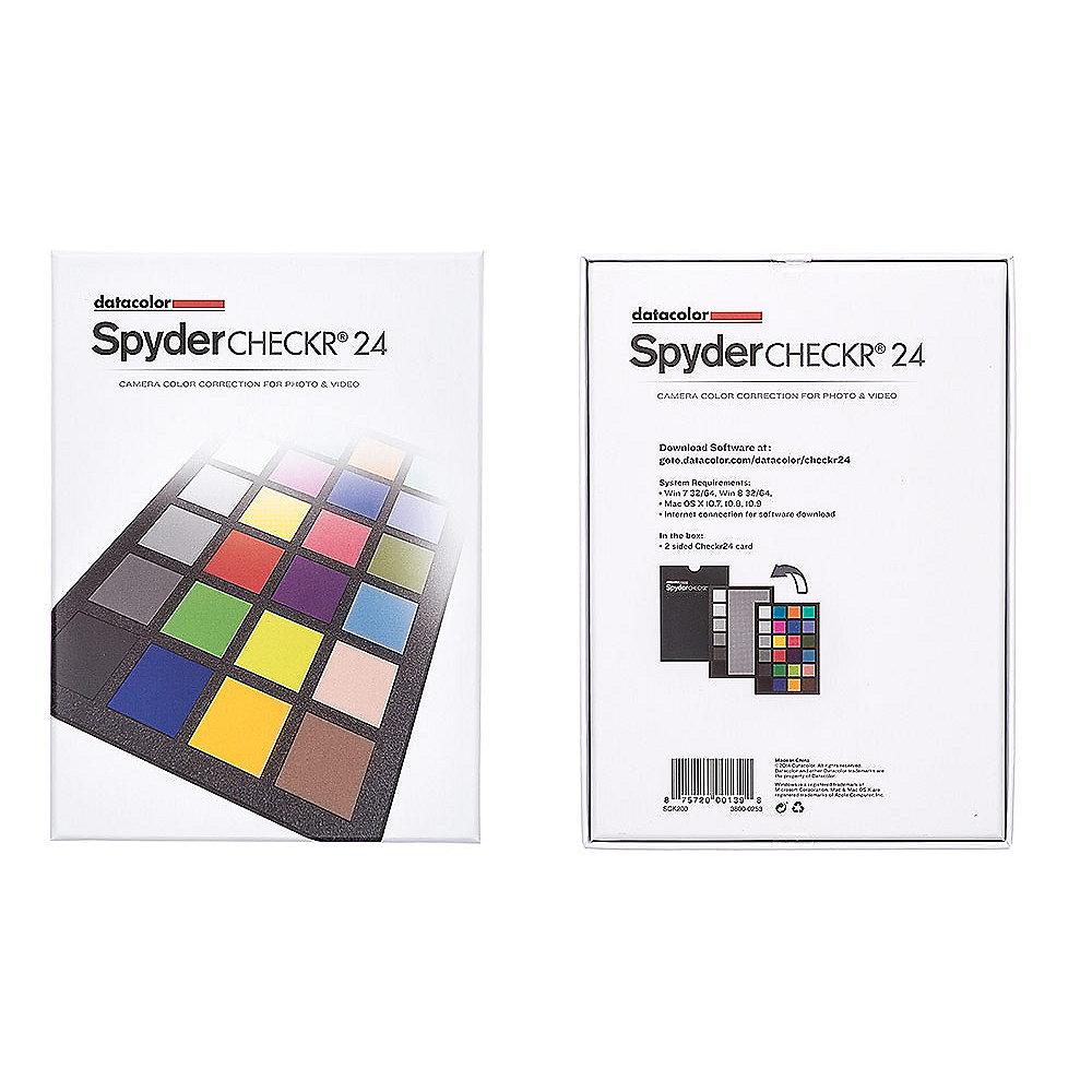 Datacolor SpyderCheckr 24 Mac/Win, Datacolor, SpyderCheckr, 24, Mac/Win