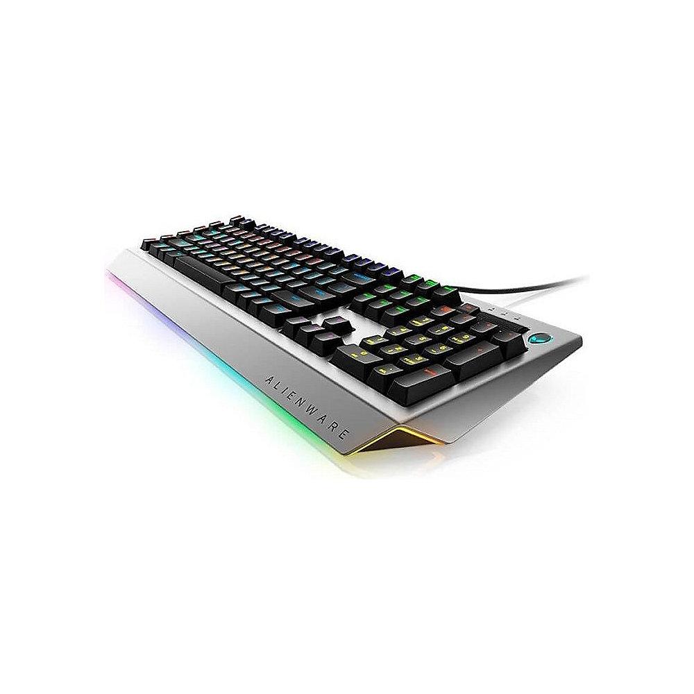 DELL Alienware Pro Gaming Tastatur AW768 RGB LED silber, DELL, Alienware, Pro, Gaming, Tastatur, AW768, RGB, LED, silber