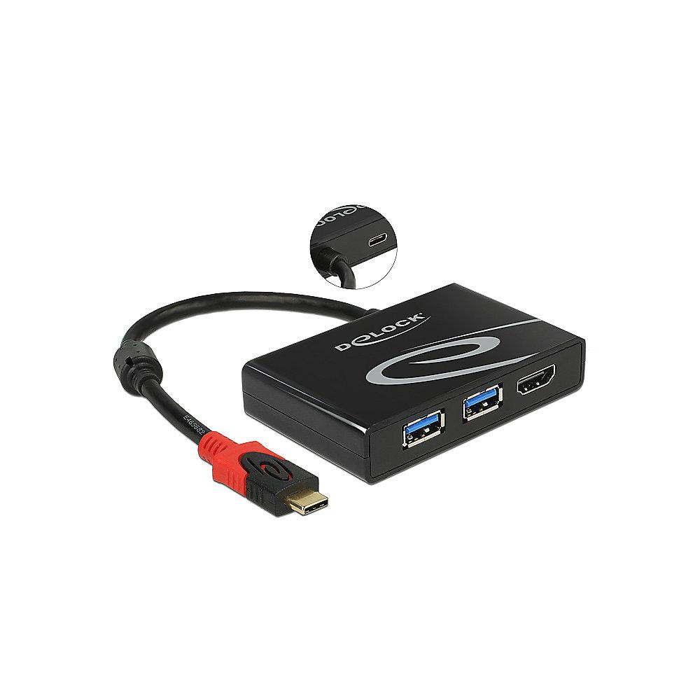 DeLock 4-Port USB 3.1 Gen1 HUB extern 62854, DeLock, 4-Port, USB, 3.1, Gen1, HUB, extern, 62854