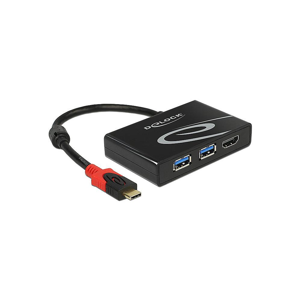 DeLock 4-Port USB 3.1 Gen1 HUB extern 62854