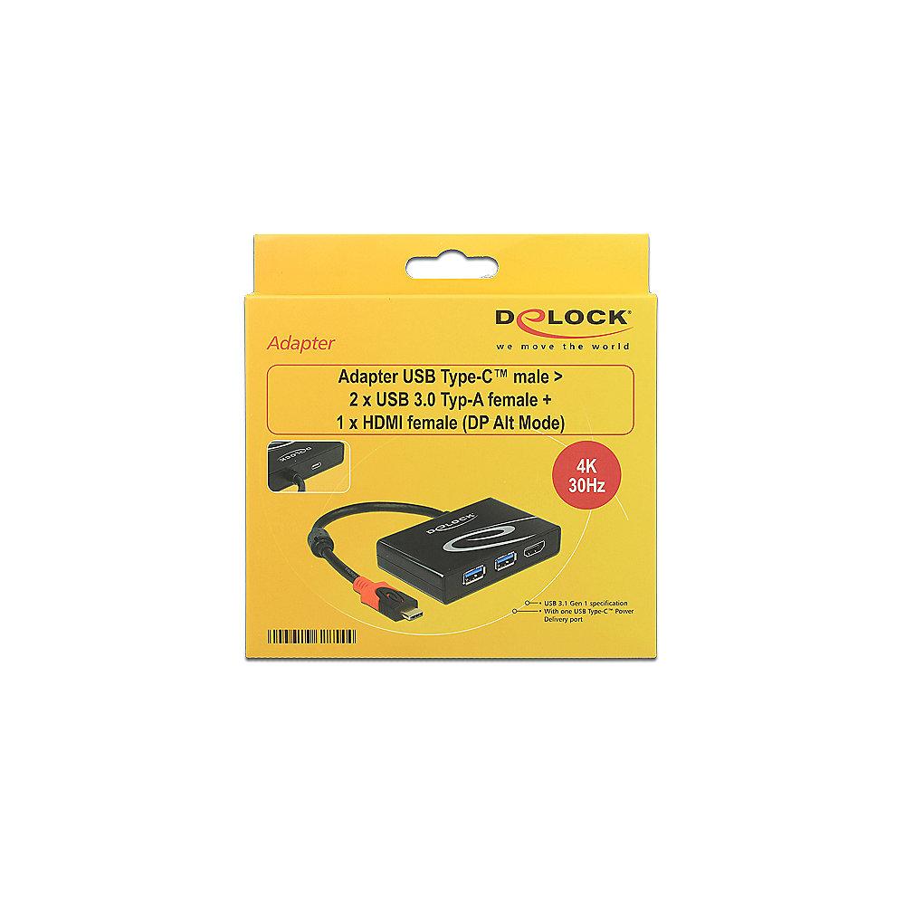 DeLock 4-Port USB 3.1 Gen1 HUB extern 62854, DeLock, 4-Port, USB, 3.1, Gen1, HUB, extern, 62854