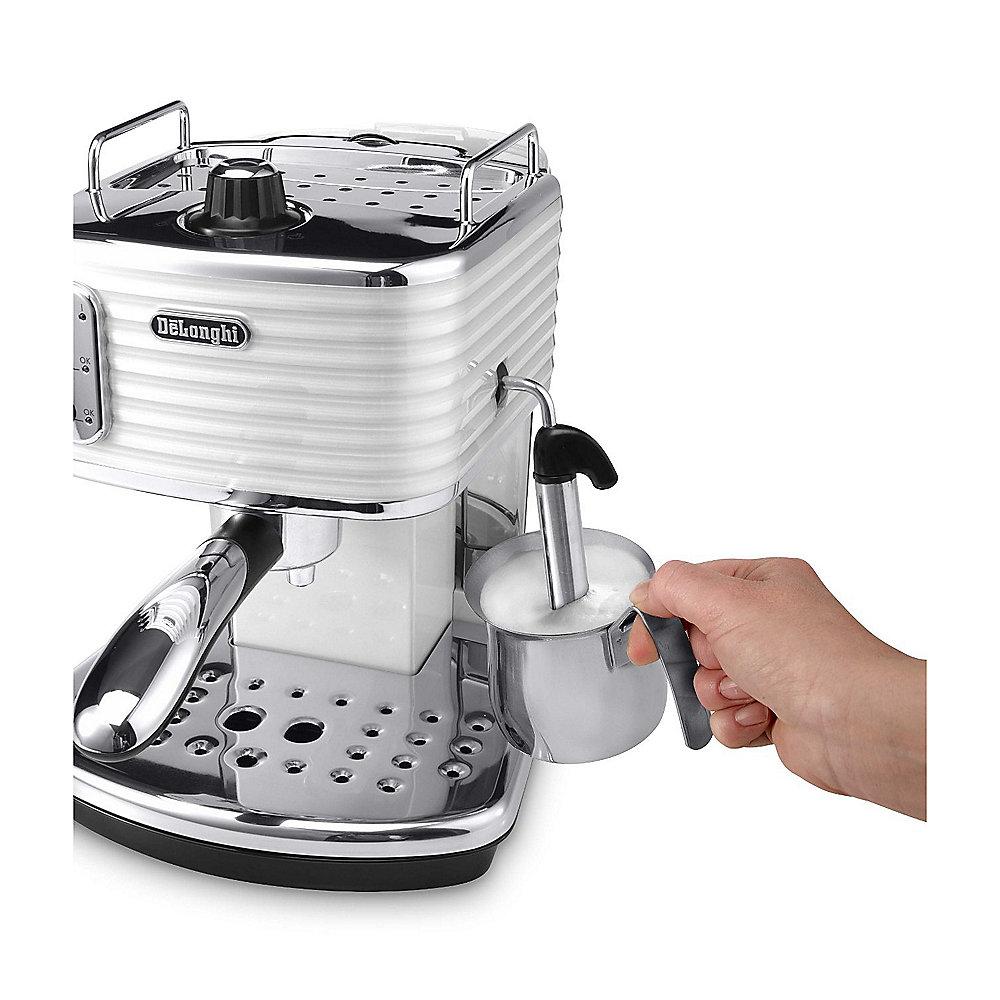 DeLonghi ECZ 351.W Scultura Espressomaschine/Siebträger weiß