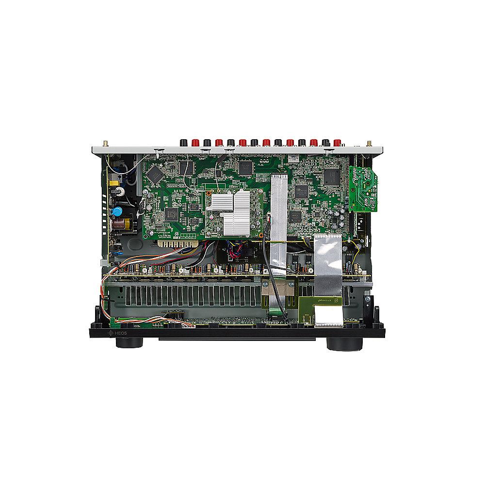 Denon AVR-X2500H 7.2 AV Receiver Schwarz 4K DLNA BT WLAN HEOS Alexa