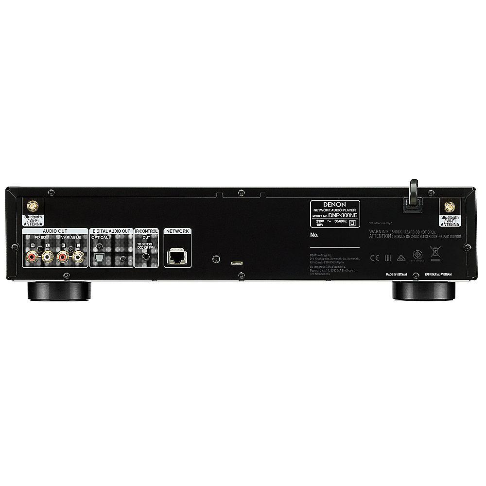 Denon DNP-800NE Netzwerk-Audio-Player, HEOS, schwarz