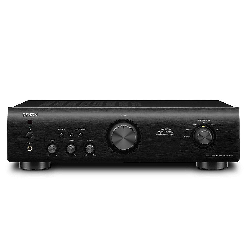 Denon PMA-520AE Stereo-Vollverstärker, schwarz, Denon, PMA-520AE, Stereo-Vollverstärker, schwarz