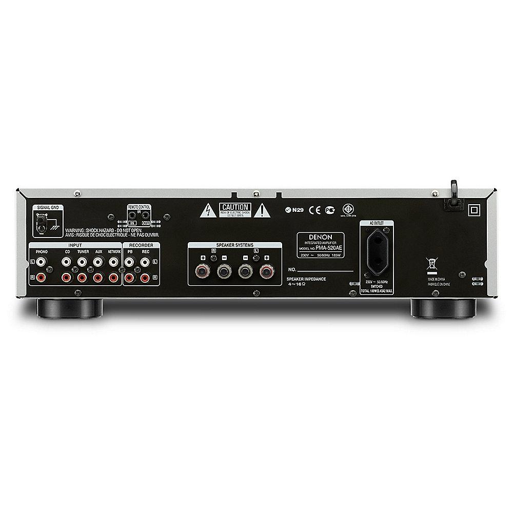Denon PMA-520AE Stereo-Vollverstärker, schwarz, Denon, PMA-520AE, Stereo-Vollverstärker, schwarz