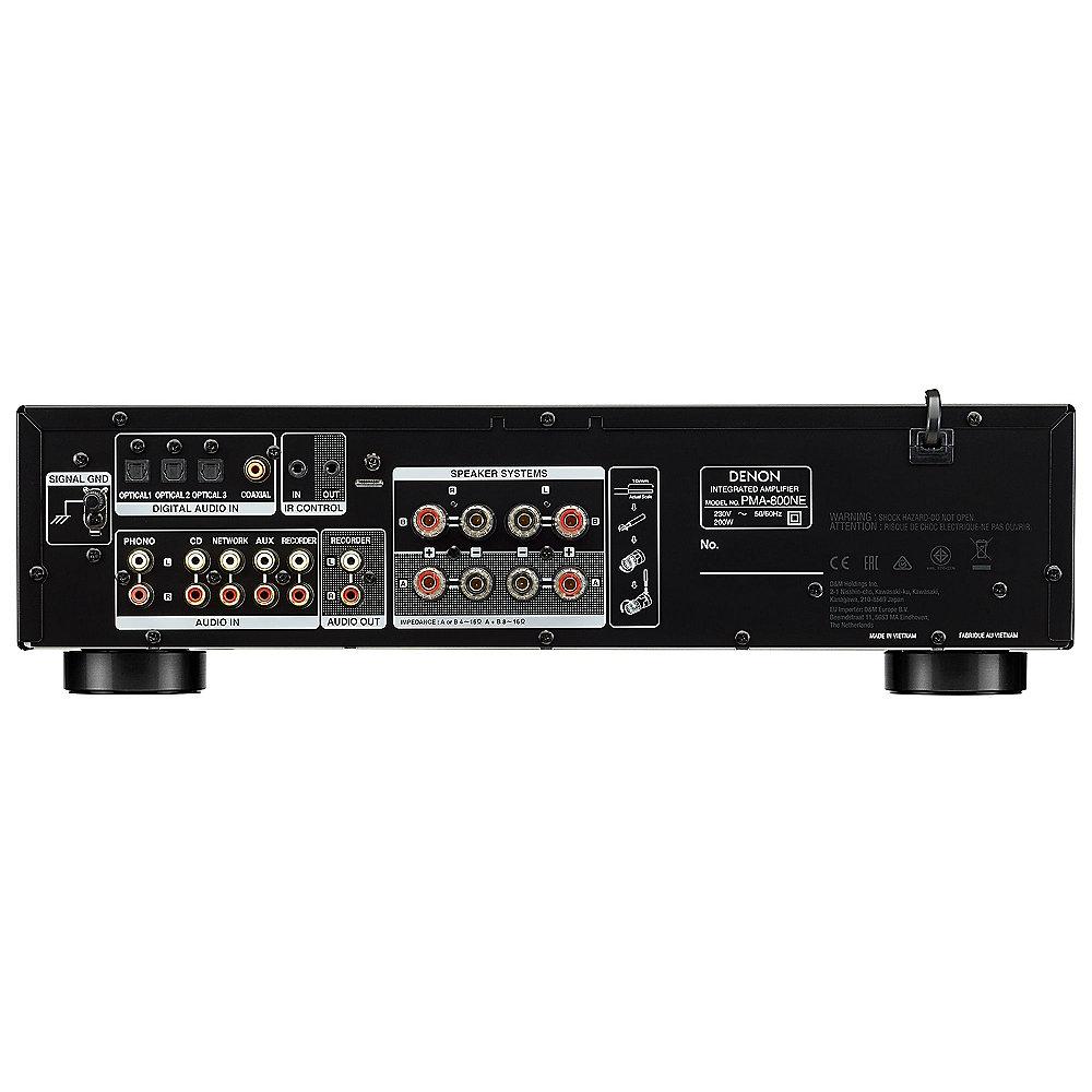 Denon PMA-800NE Stereo-Vollverstärker, silber, 85W/Kanal