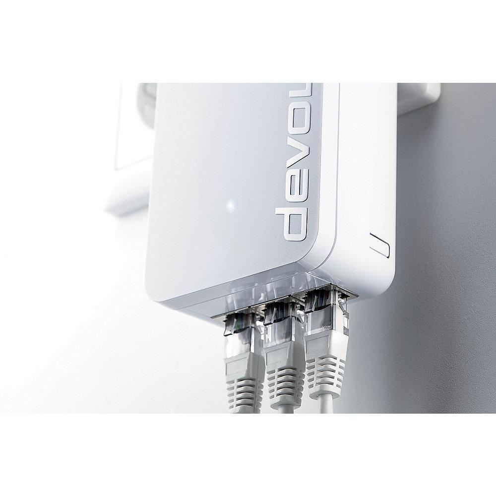 devolo dLAN 1200 triple  Powerline Adapter (1200Mbit, 3xGB LAN, Steckdose), devolo, dLAN, 1200, triple, Powerline, Adapter, 1200Mbit, 3xGB, LAN, Steckdose,