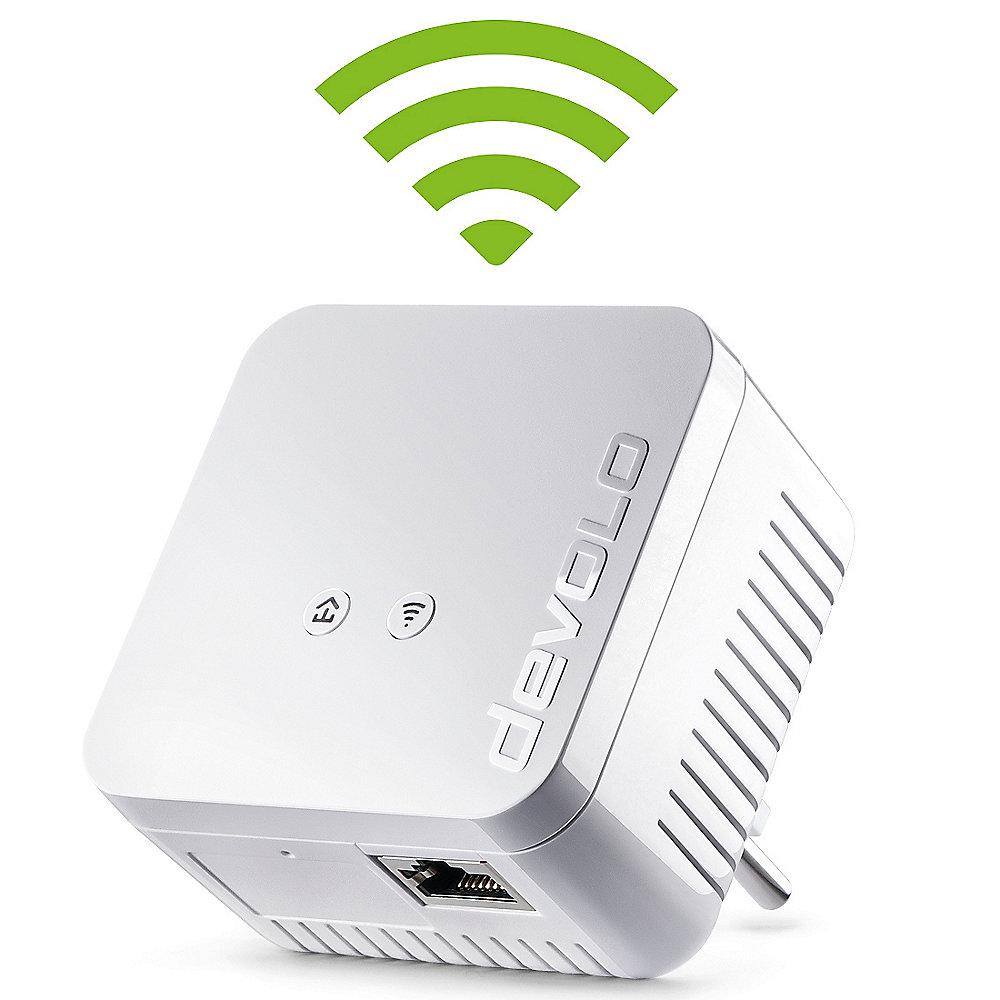 devolo dLAN 550 WiFi (500Mbit, Powerline   WLAN, 1xLAN, WLAN, Slim-Design)