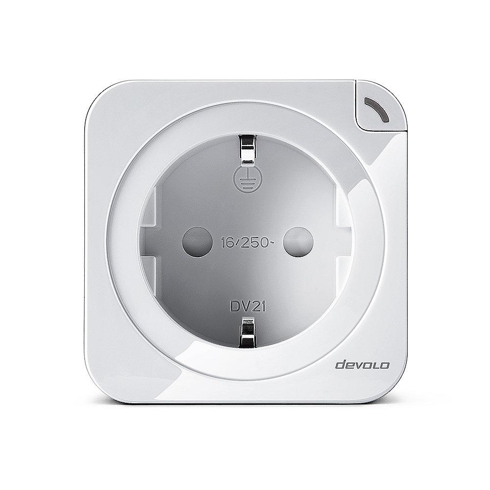 devolo Home Control 2er Set Schalt- & Messsteckdose 2.0 (Smart Home, Steckdose)