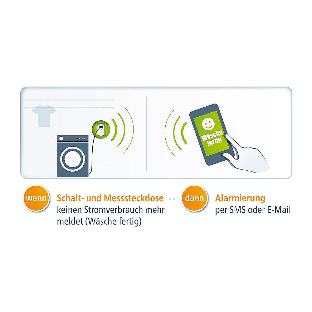 devolo Home Control Schalt- und Messsteckdose (Smart Home, Z Wave) 3er