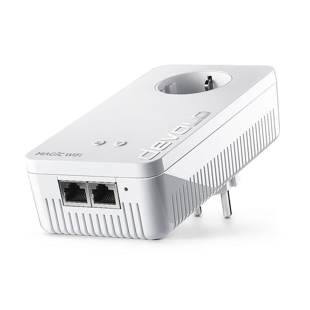 devolo Magic 2 WiFi 2-1-1 Einzeladapter (2400mbps Powerline   2xLAN), devolo, Magic, 2, WiFi, 2-1-1, Einzeladapter, 2400mbps, Powerline, , 2xLAN,