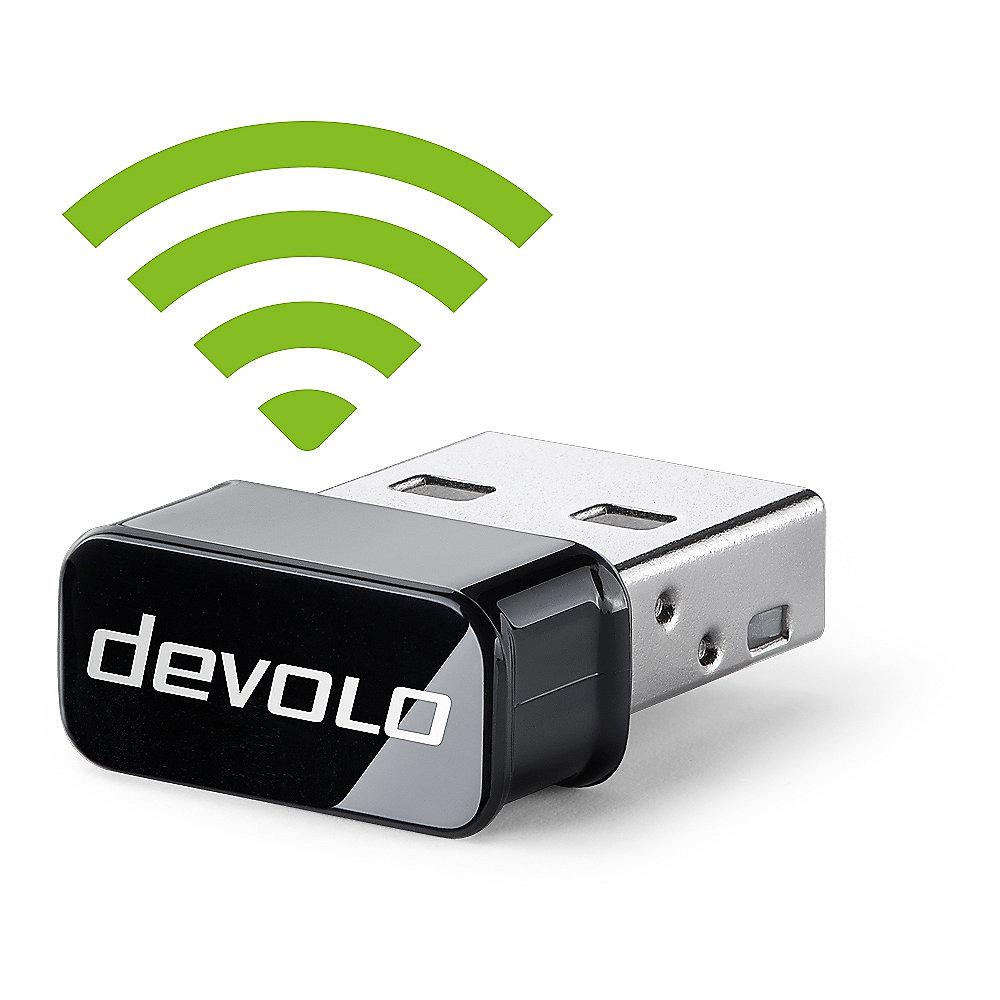 devolo WiFi Stick ac (WLAN USB Stick mit ac Geschwindigkeit, Nano Bauform, 3g)