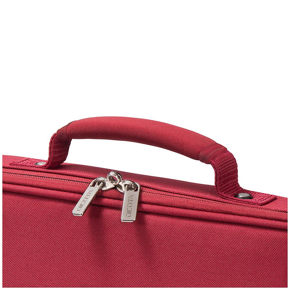 Dicota Base Notebooktasche 39,6cm (14"-15.6") rot