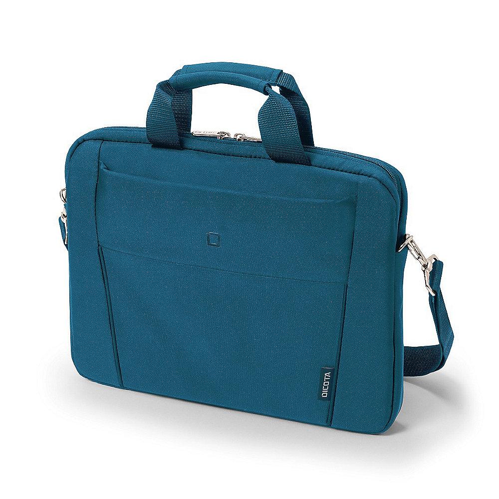 Dicota Slim Case BASE Notebooktasche 35,81cm (13"-14,1") blau