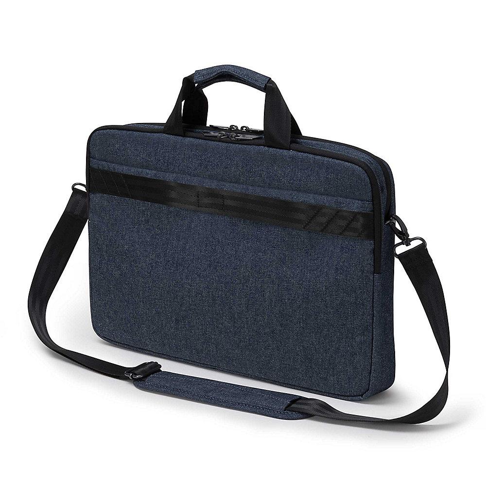 Dicota Slim Case Plus EDGE Notebooktasche 33,8cm (12"-13,3") blau denim