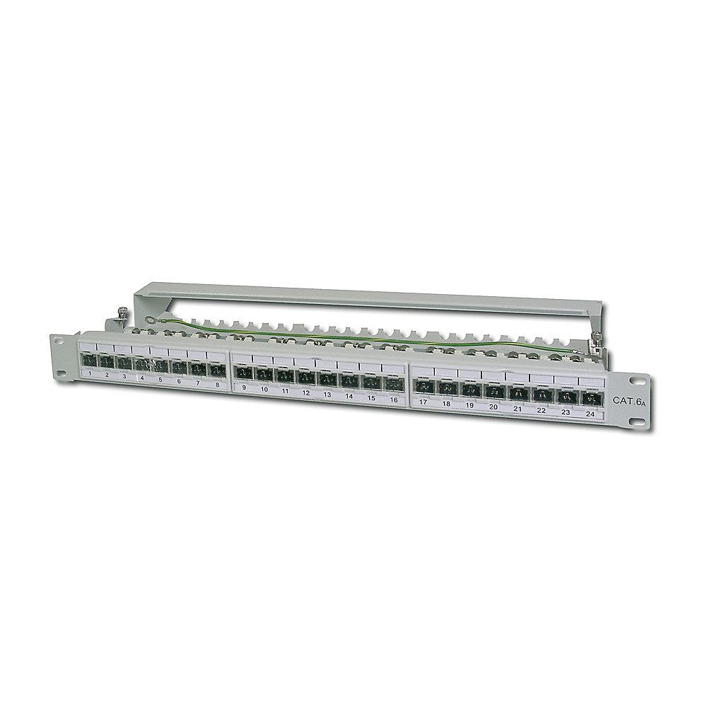 Digitus 24 Port Cat6 Patchpanel 19" Patchfeld 1HE RackMount DN-91624S-EA