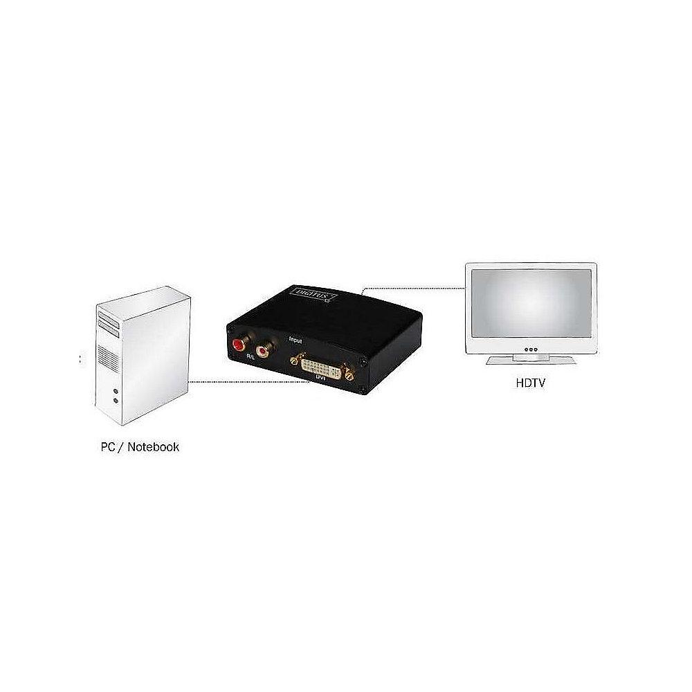 DIGITUS Multimedia DVI/Audio zu HDMI Converter DS-40230