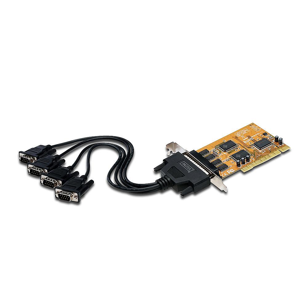 DIGITUS PCI Card 4-Port serielle Schnittstellen