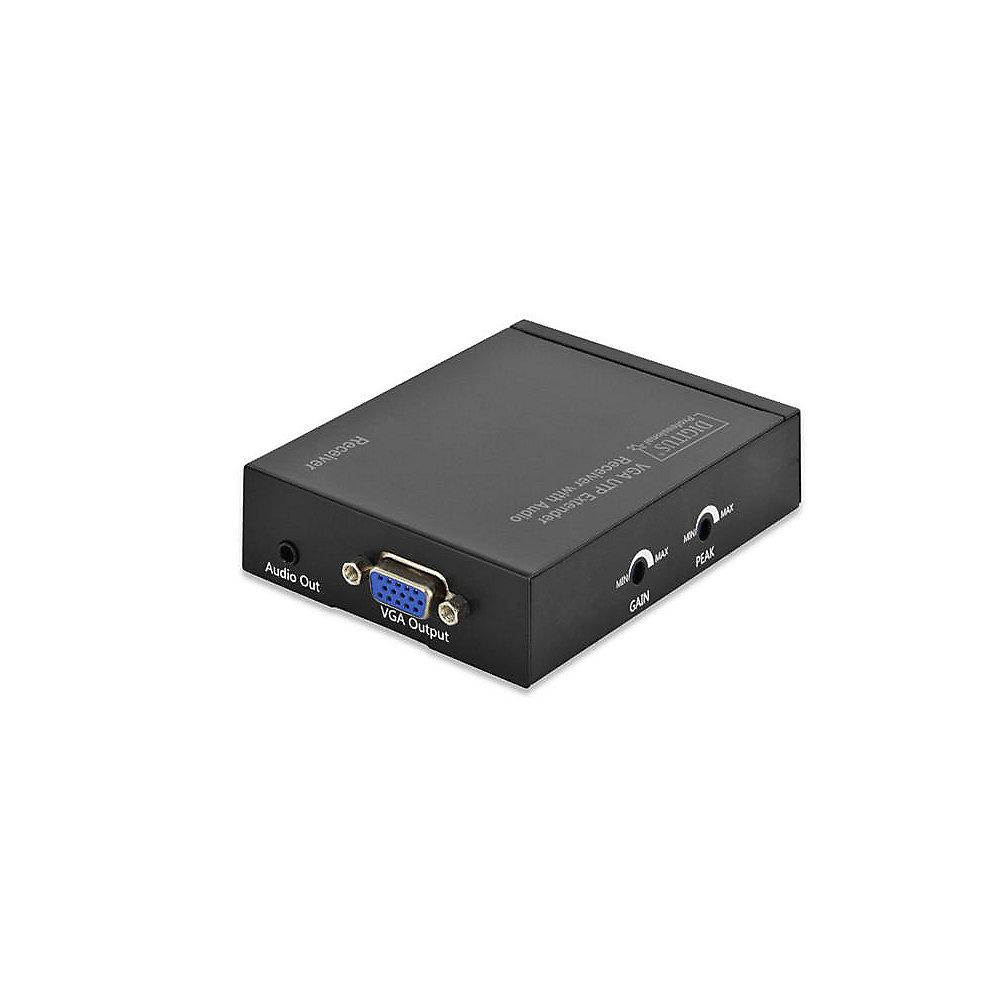 DIGITUS Professional VGA UTP Extender, Empfängereinheit, DIGITUS, Professional, VGA, UTP, Extender, Empfängereinheit