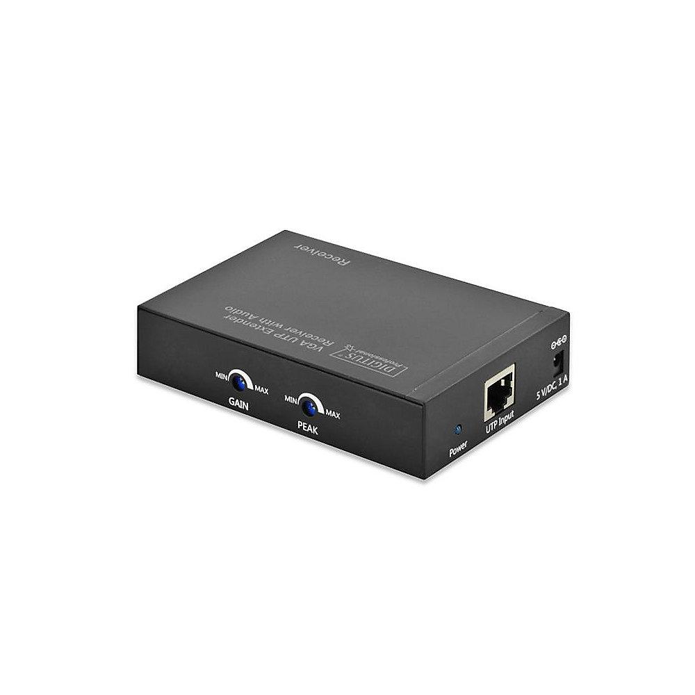 DIGITUS Professional VGA UTP Extender, Empfängereinheit, DIGITUS, Professional, VGA, UTP, Extender, Empfängereinheit