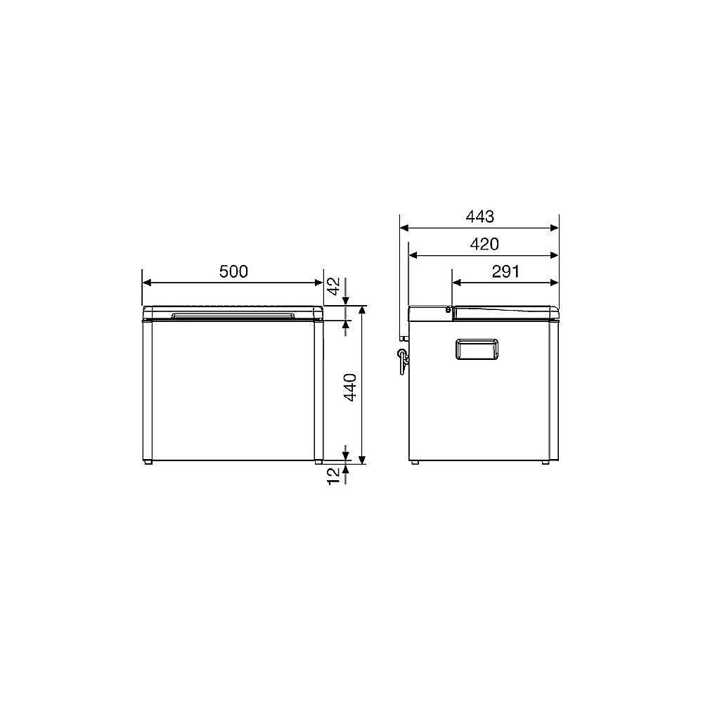 Dometic CombiCool RC 1600 EGP Absorberkühlbox 31L 12/230V/Gas, Dometic, CombiCool, RC, 1600, EGP, Absorberkühlbox, 31L, 12/230V/Gas