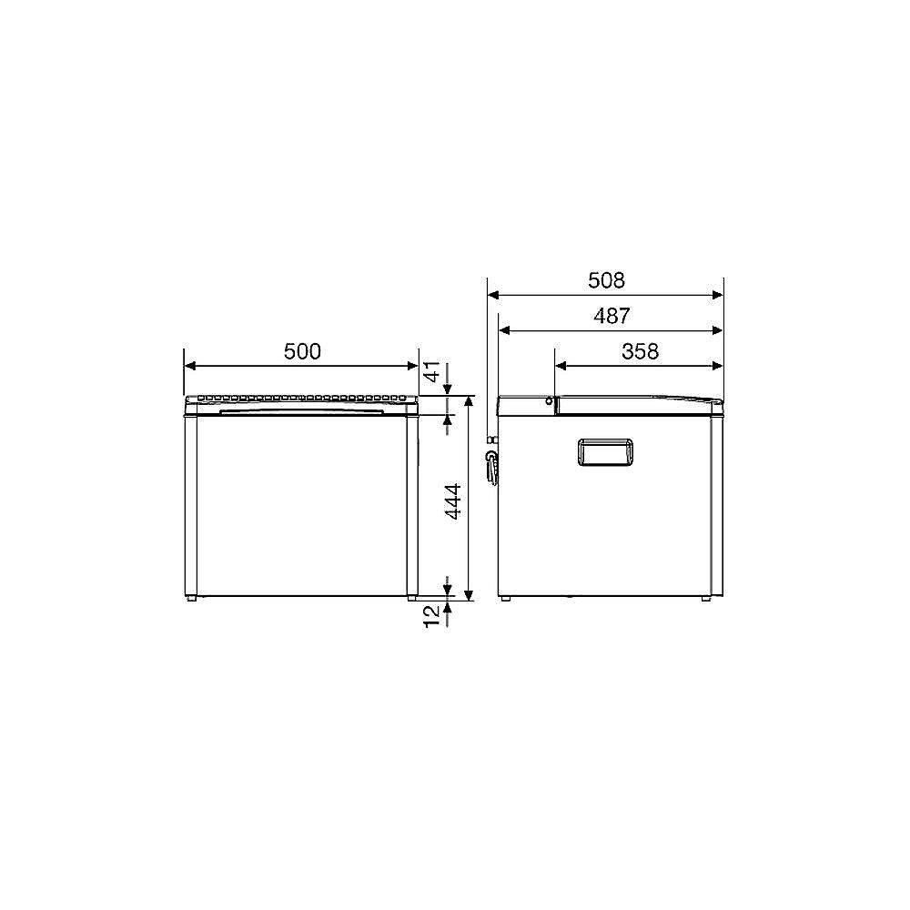 Dometic CombiCool RC 2200 EGP Absorberkühlbox 40L 12/230V/Gas